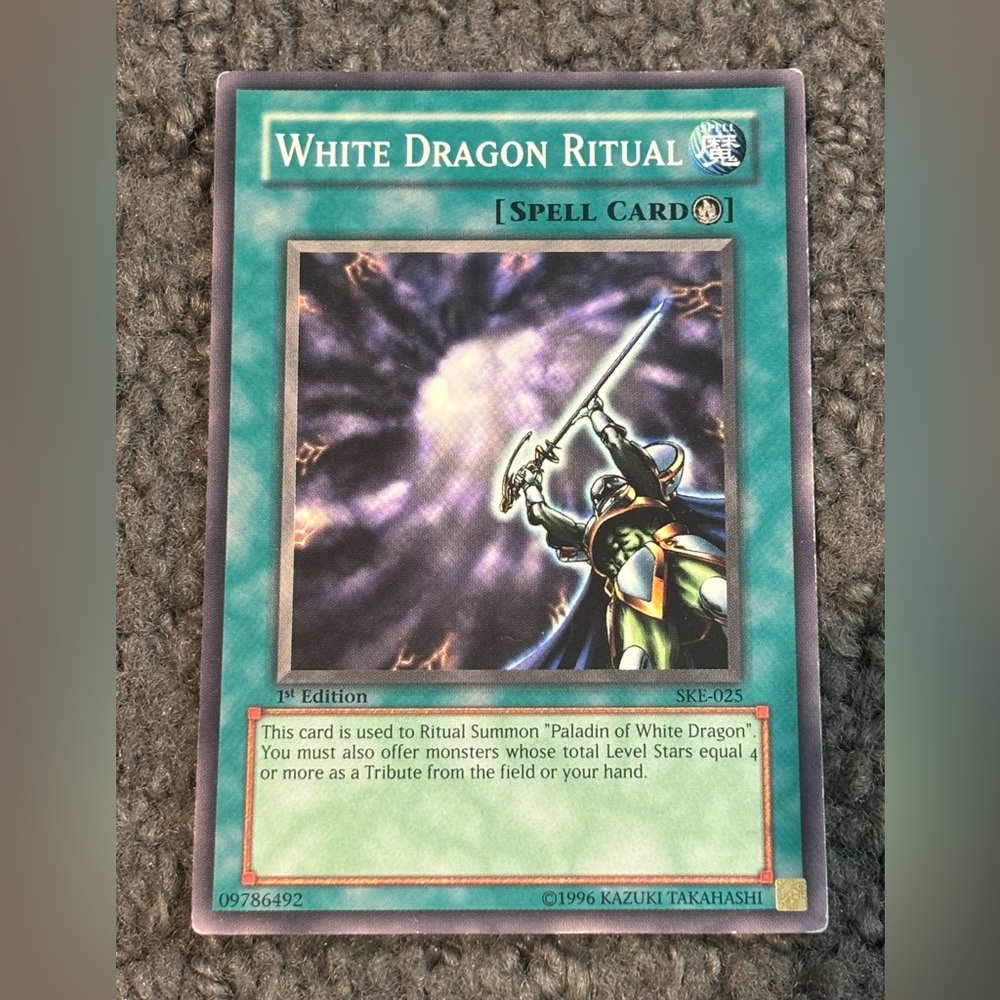 Yu-Gi-Oh White Dragon Ritual SKE-025